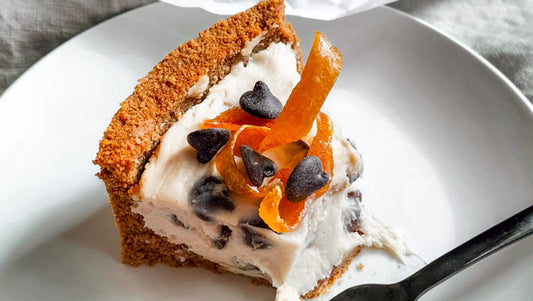 Cheesecake senza cottura al cannolo siciliano