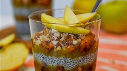 Chia pudding mela e cannella