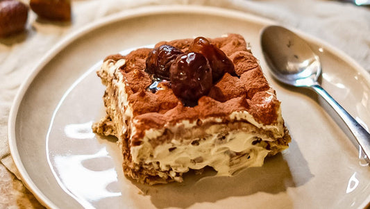 TIRAMISU’ ALLE CASTAGNE Soffice, golosissimo e delicato