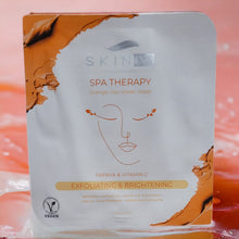 Maschera viso papaya e vitamina C