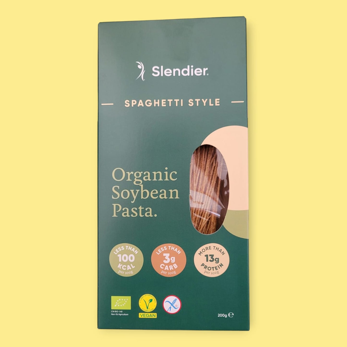 Spaghetti di soia biologici